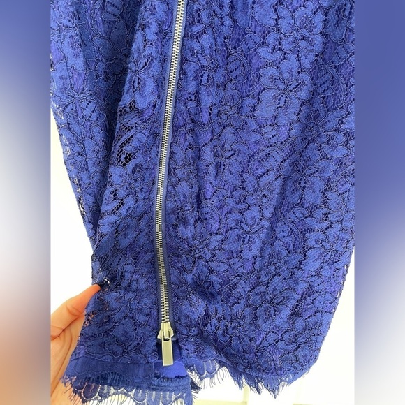 DVF Zarita Lace Long Sleeve Dress - Picture 9 of 10